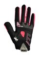 HAVEN Cycling long-finger gloves - DEMO NEO LONG - black/pink