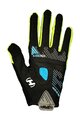 HAVEN Cycling long-finger gloves - DEMO NEO LONG - blue/green