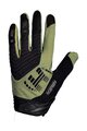 HAVEN Cycling long-finger gloves - DEMO NEO LONG - green/black