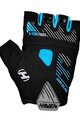 HAVEN Cycling fingerless gloves - DEMO NEO SHORT - black/blue