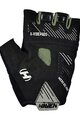HAVEN Cycling fingerless gloves - DEMO NEO SHORT - black/green