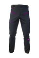 HAVEN Cycling long trousers withot bib - FACTORY AIR - black/pink