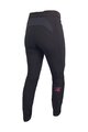 HAVEN Cycling long trousers withot bib - FACTORY AIR - black/pink