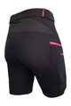 HAVEN Cycling shorts without bib - FACTORY AIR WMS - black/pink