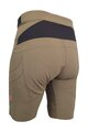 HAVEN Cycling shorts without bib - FACTORY AIR WMS - brown