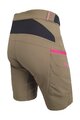 HAVEN Cycling shorts without bib - FACTORY AIR WMS - brown