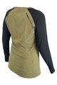 HAVEN Cycling summer long sleeve jersey - FACTORY TRAIL W - brown/black