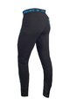 HAVEN Cycling long trousers withot bib - NALISHA SLIMFIT - black/blue