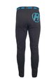 HAVEN Cycling long trousers withot bib - NALISHA SLIMFIT - black/blue