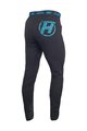 HAVEN Cycling long trousers withot bib - NALISHA SLIMFIT - black/blue
