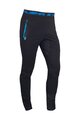 HAVEN Cycling long trousers withot bib - NALISHA SLIMFIT - black/blue