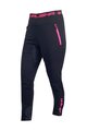 HAVEN Cycling long trousers withot bib - NALISHA SLIMFIT - black/pink