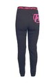 HAVEN Cycling long trousers withot bib - NALISHA SLIMFIT - black/pink