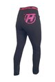 HAVEN Cycling long trousers withot bib - NALISHA SLIMFIT - black/pink