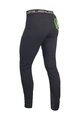 HAVEN Cycling long trousers withot bib - NALISHA SLIMFIT - black/green