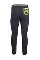 HAVEN Cycling long trousers withot bib - NALISHA SLIMFIT - black/green