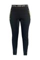 HAVEN Cycling long trousers withot bib - NALISHA SLIMFIT - black/green