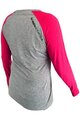 HAVEN Cycling summer long sleeve jersey - FACTORY TRAIL W - grey/pink
