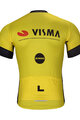 BONAVELO Cycling short sleeve jersey - VISMA 2024 - yellow/black