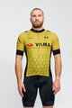 BONAVELO Cycling short sleeve jersey - VISMA 2025 - yellow/black