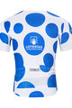 BONAVELO Cycling short sleeve jersey and shorts - LA VUELTA - white/black/blue