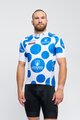 BONAVELO Cycling short sleeve jersey - LA VUELTA - white/blue
