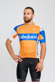 BONAVELO Cycling short sleeve jersey - RABOBANK - orange/blue