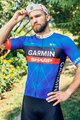 BONAVELO Cycling short sleeve jersey - GARMIN SHARP - blue/black