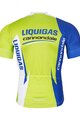 BONAVELO Cycling short sleeve jersey - LIQUIGAS CANNONDALE - blue/green/white