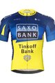 BONAVELO Cycling short sleeve jersey - SAXO BANK TINKOFF - blue/yellow