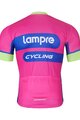 BONAVELO Cycling short sleeve jersey - LAMPRE - pink/blue