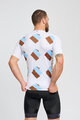 BONAVELO Cycling short sleeve jersey - AG2R LA MONDIALE - white/blue