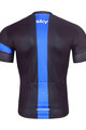 BONAVELO Cycling short sleeve jersey - SKY - black