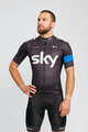 BONAVELO Cycling short sleeve jersey - SKY - black
