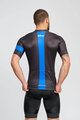 BONAVELO Cycling short sleeve jersey - SKY - black