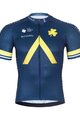 BONAVELO Cycling short sleeve jersey - AQUA BLUE - blue/gold