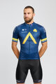 BONAVELO Cycling short sleeve jersey - AQUA BLUE - blue/gold