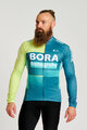 BONAVELO Cycling winter long sleeve jersey - BORA 2024 WINTER - green
