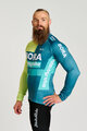 BONAVELO Cycling winter long sleeve jersey - BORA 2024 WINTER - green