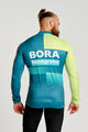 BONAVELO Cycling winter long sleeve jersey - BORA 2024 WINTER - green