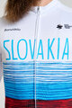 BONAVELO Cycling thermal jacket - SLOVAKIA WINTER - white/multicolour