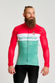 BONAVELO Cycling thermal jacket - HUNGARY WINTER - red/green
