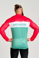 BONAVELO Cycling thermal jacket - HUNGARY WINTER - red/green