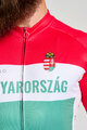 BONAVELO Cycling thermal jacket - HUNGARY WINTER - red/green