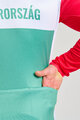 BONAVELO Cycling thermal jacket - HUNGARY WINTER - red/green