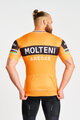 BONAVELO Cycling short sleeve jersey - MOLTENI ARCORE - orange