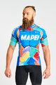 BONAVELO Cycling short sleeve jersey - MAPEI - blue/multicolour