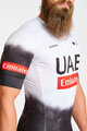 BONAVELO Cycling short sleeve jersey - UAE 2025 - white/black