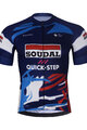 BONAVELO Cycling short sleeve jersey - SOUDAL-QUICKSTEP 2025 - blue/white