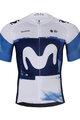 BONAVELO Cycling short sleeve jersey - MOVISTAR 2025 - white/blue